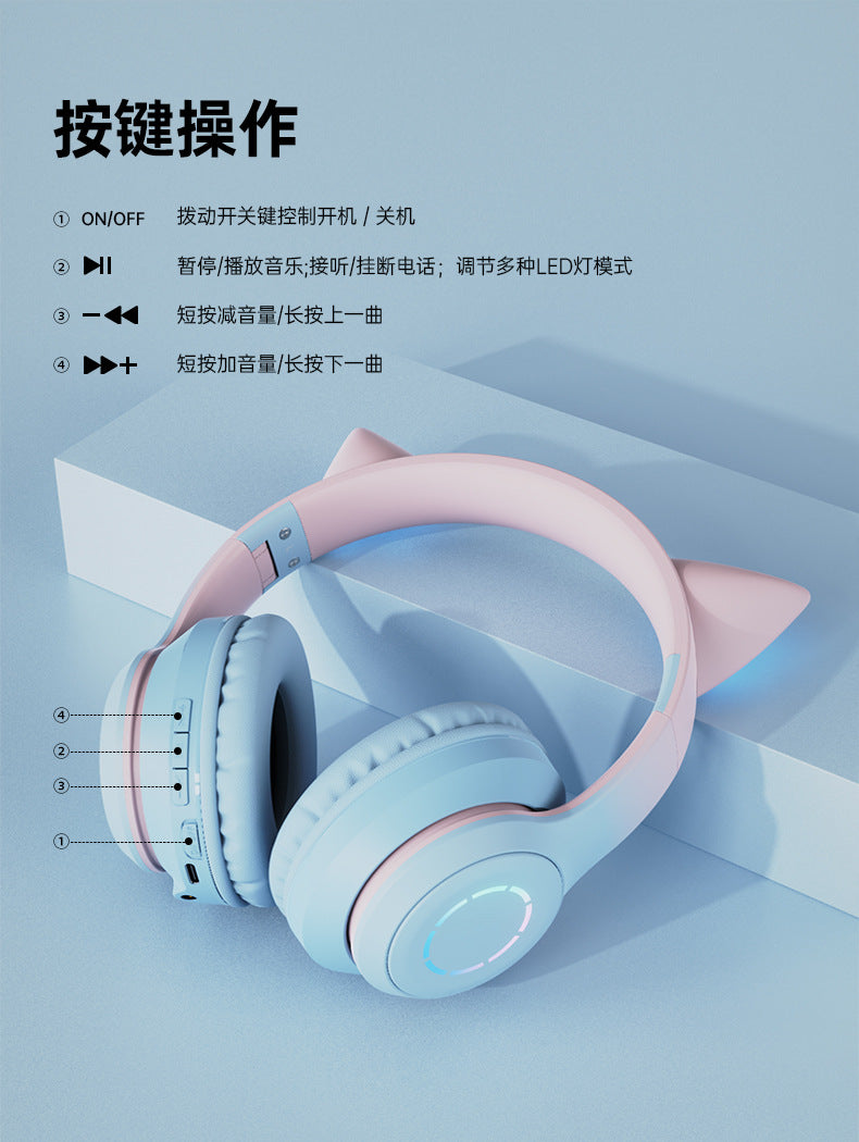 Hot-selling Bluetooth Wireless High-Quality Over-Ear Headphones with Long Battery Life