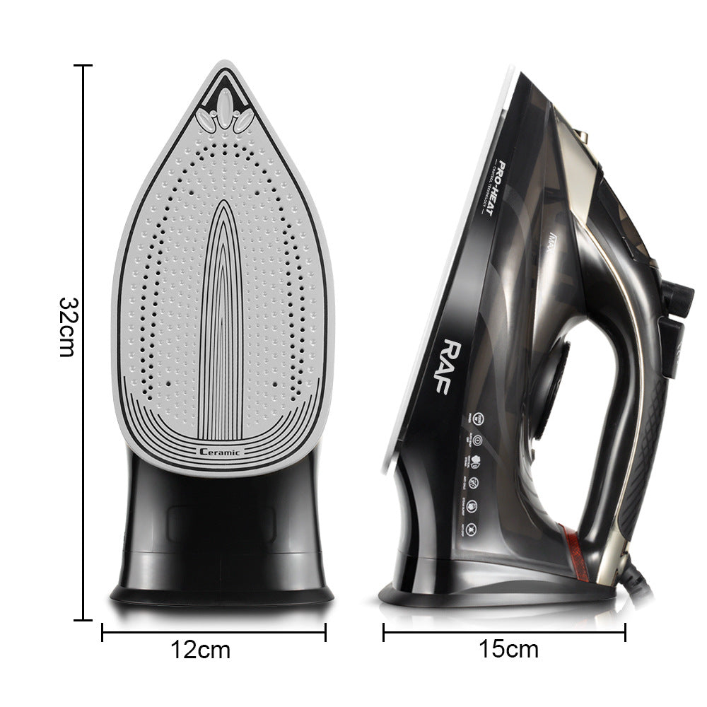 RAF European standard dry and wet dual-use steam iron for home use Handheld Ironing Electric Iron Portable Garment Steamer R.1321
