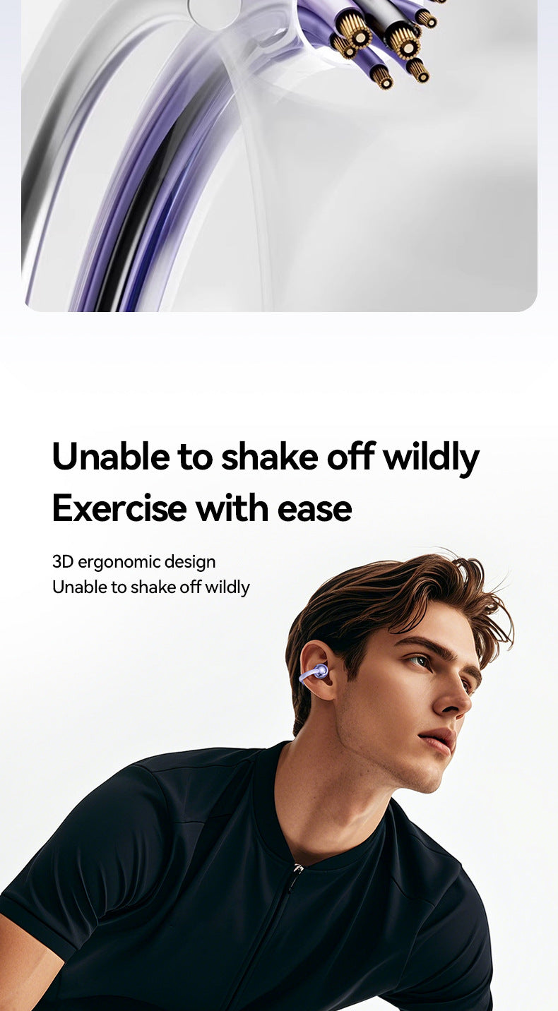 Popular M91AI Smart Translation Bluetooth Earbuds Clip-on High-Quality Bone Conduction Wireless Bluetooth Earbuds