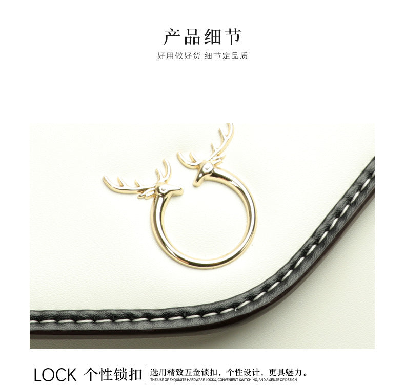 Niche Light Luxury Single Shoulder Crossbody Bag Trendy Chain Women's Bag Single Shoulder Small Square Bag Underarm Chain Bag In Stock