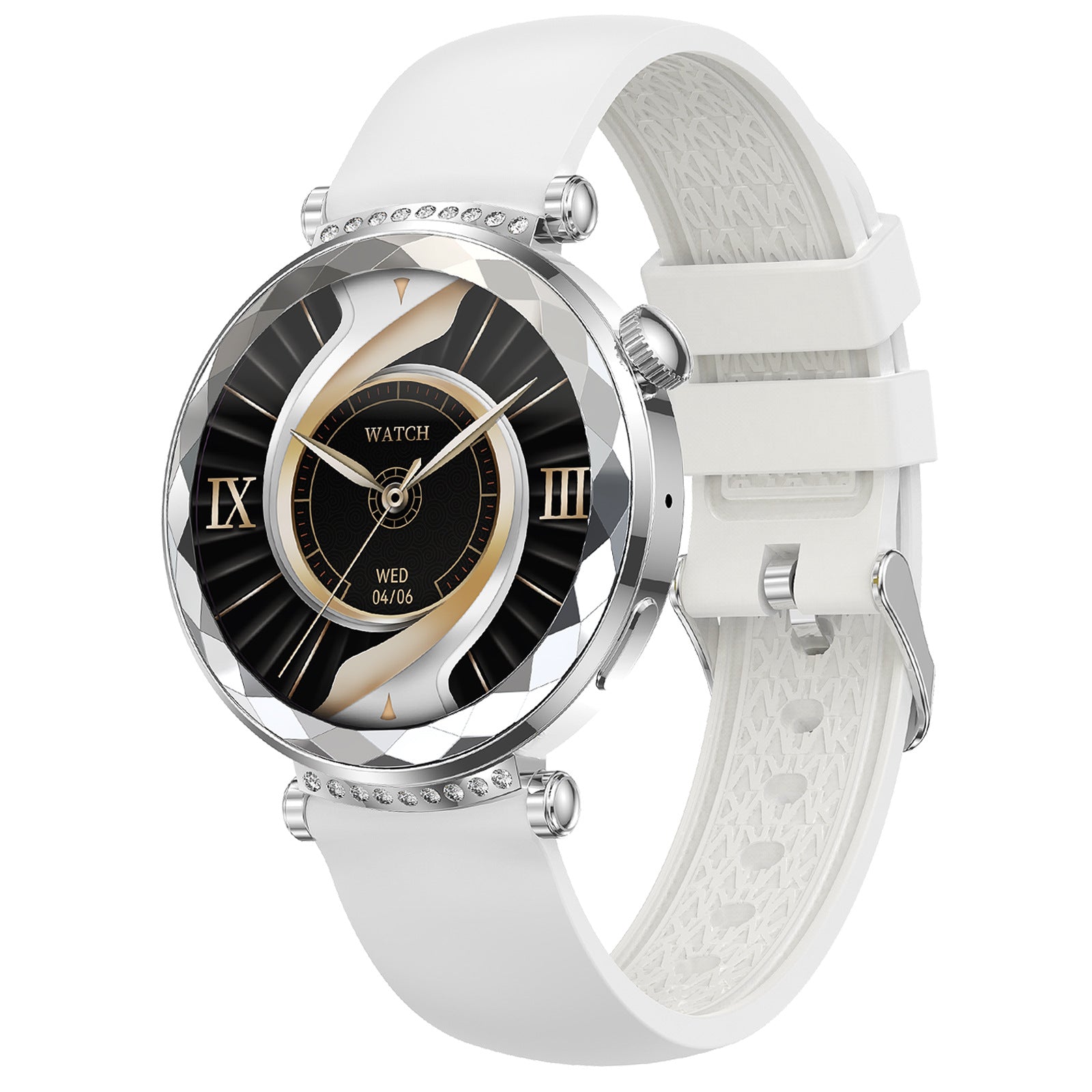 HK88Smart Watch1.19inch Bluetooth Call True Heart Rate Pedometer Sleep Monitor Women's Sports Watch