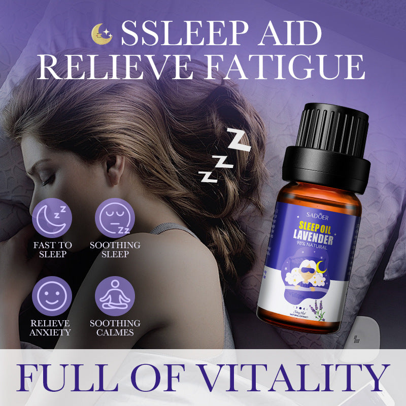 Lavender Essential Oil SADOER Fragrance improves sleep and relieves fatigue essential oil cross-border foreign trade wholesale