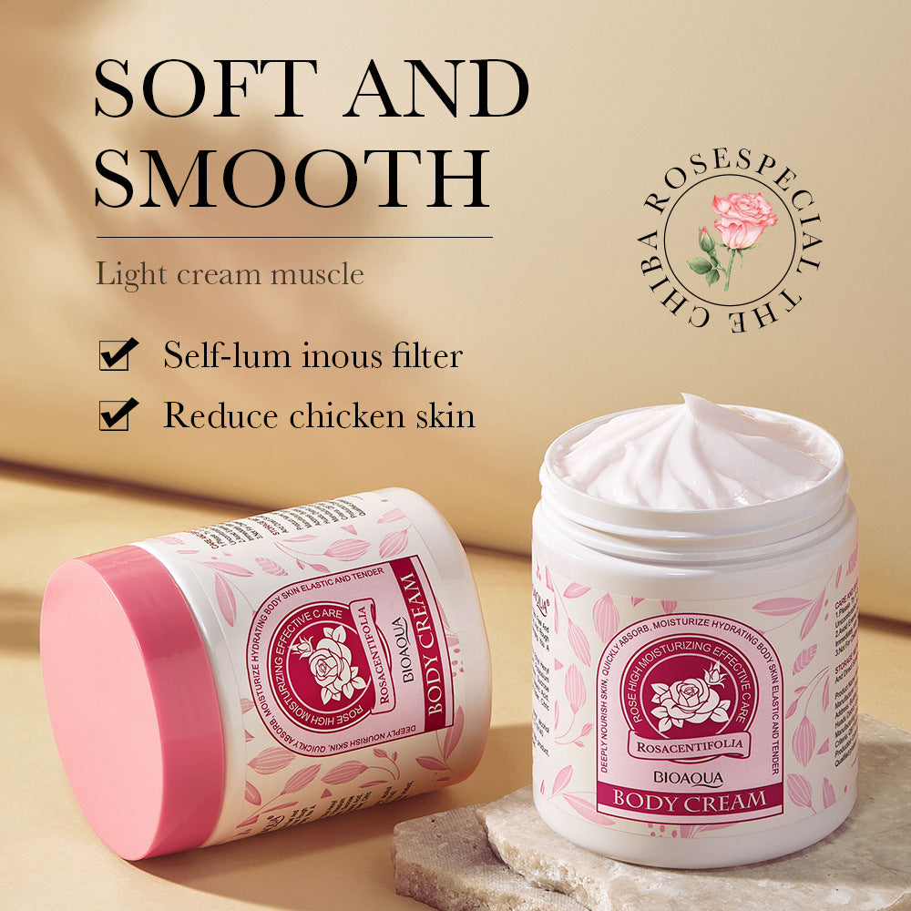 Floral Body Lotion BIOAOUA Rose Moisturizing Osmanthus Moisturizing Lotion Cross-Border Foreign Trade Wholesale