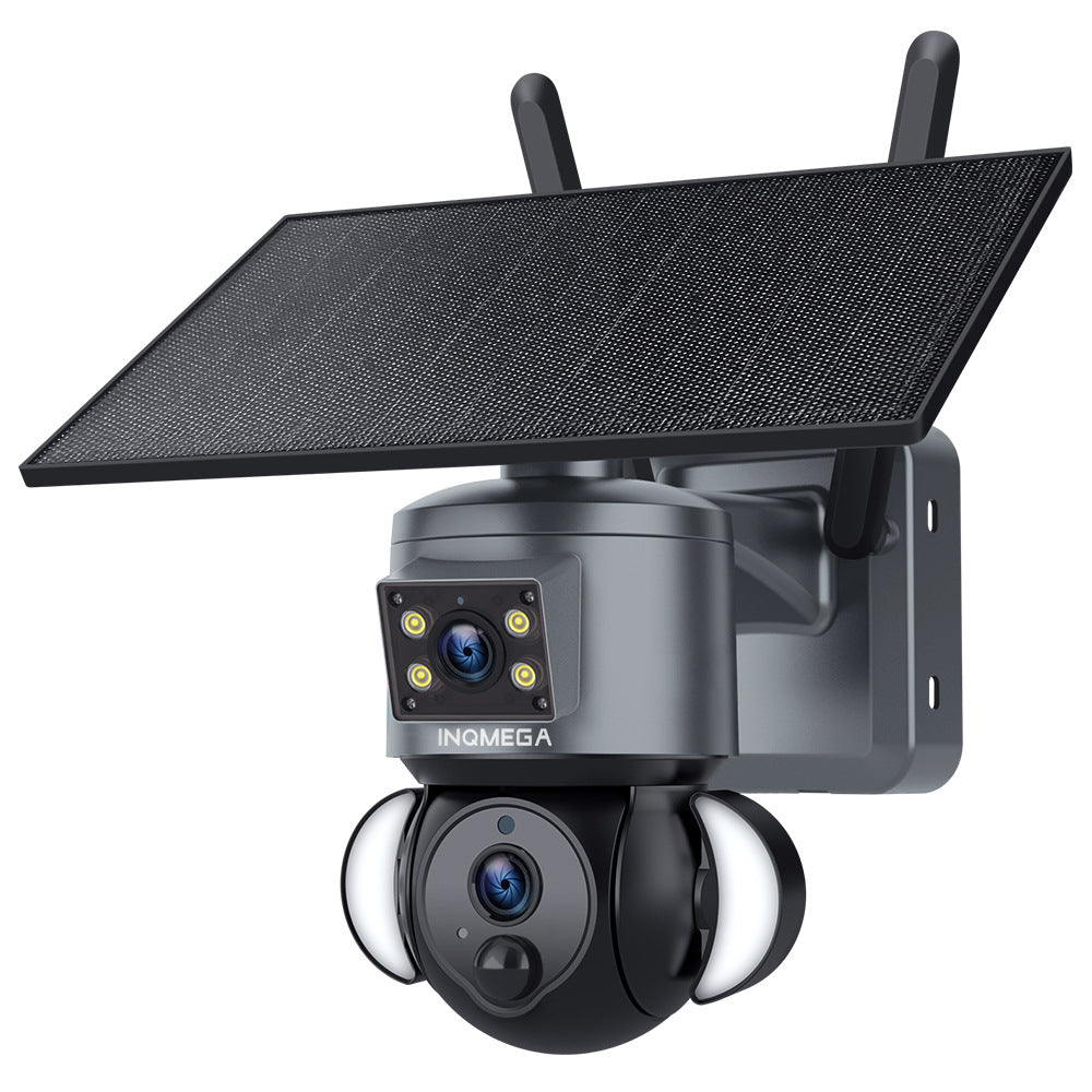 Private Model AOV Solar-powered Camera6MP HD Dual Lens Surveillance Camera UBOX Low Power Monitoring
