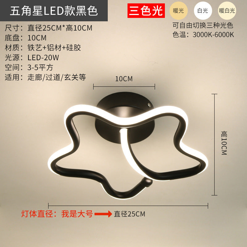 exclusive aisle lights balcony lights LED Modern Minimalist Nordic Creative Personality Cloakroom Living Room Entrance Light