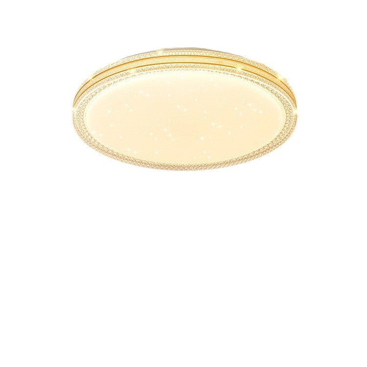 led Ceiling Lamp Master Bedroom Lamp Simple Modern Living Room Lamp Round Room Study Romantic Starry Sky Light Fixture