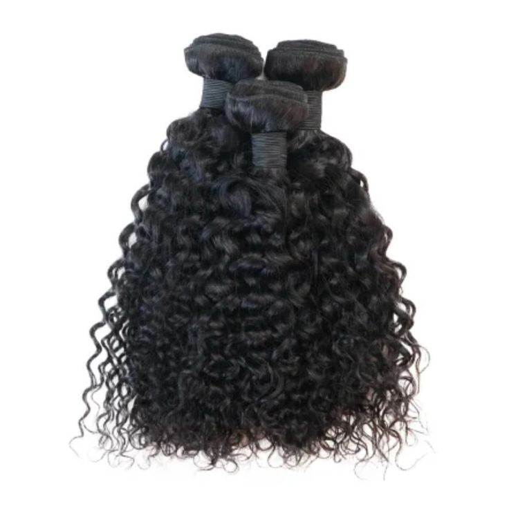 Real Human Hair Small Curl Hair Roller Brazilian Human Hair curly Wave bundles