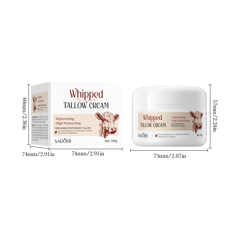 Beef Fat Moisturizing Repair Cream100g SADOER Moisturizing and hydrating skin cream cross-border foreign trade wholesale