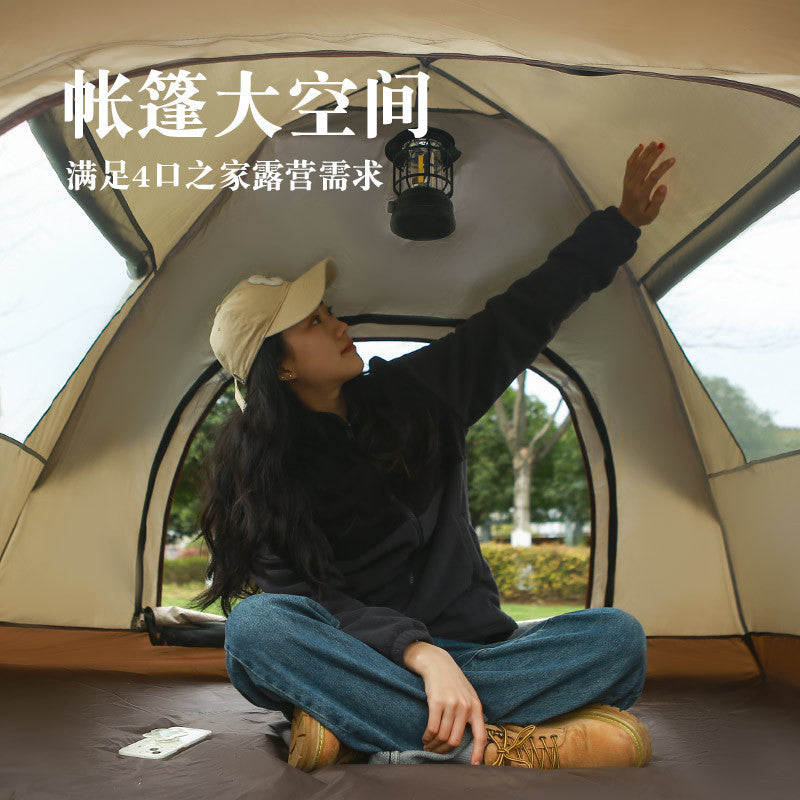 Hot-Selling Outdoor Camping Fully Automatic Waterproof Sunproof Quick-Open Tent Camping Mosquito-Proof Portable Tent Wholesale