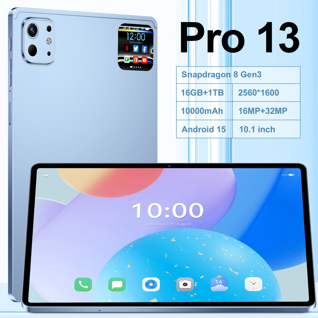 New Hot-Selling Tablet Computers10.1Inch Pro 13 Android16+1TB HD Screen Wholesale Southeast Asia