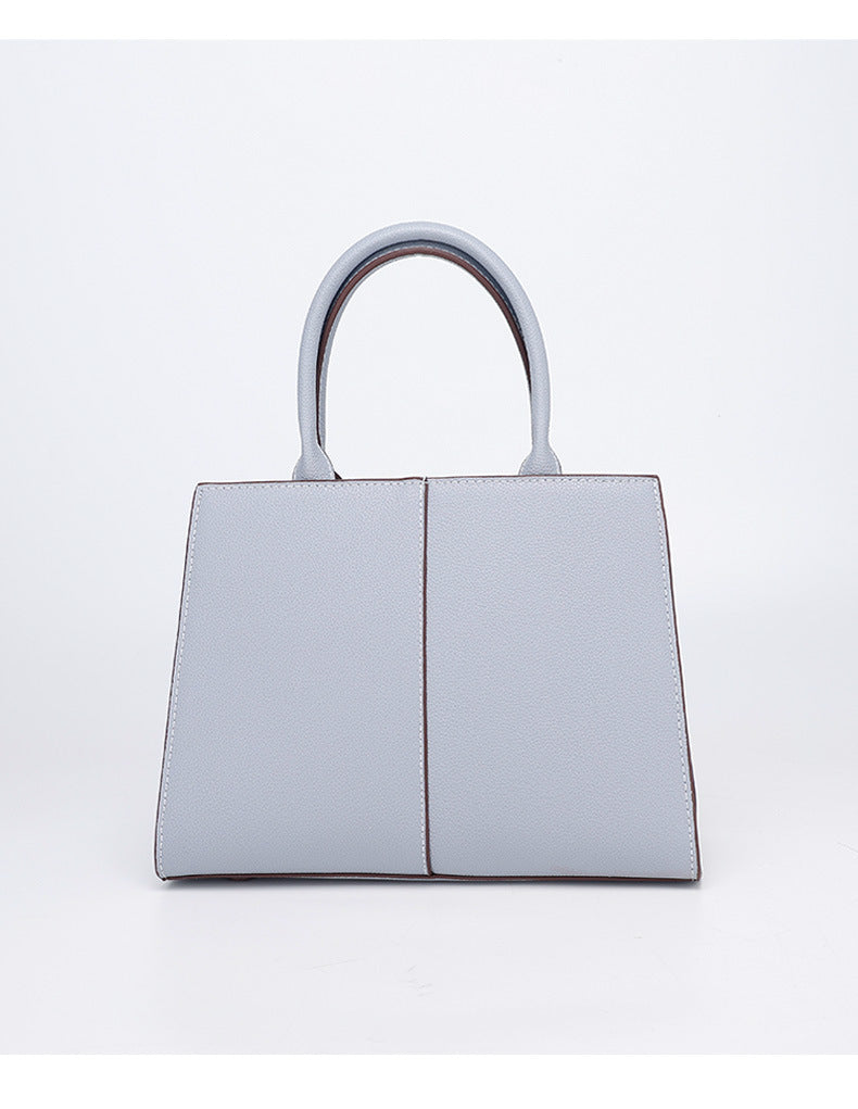 New Fashion Trendy Textured Kelly Bag for Women, Simple and Versatile European and American Style, Shoulder, Crossbody, and Handbag