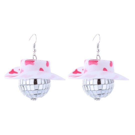 Women's Earrings Non-mainstream Cap Earrings Nightclub Accessories Stud Earrings disco Disco Party Earrings