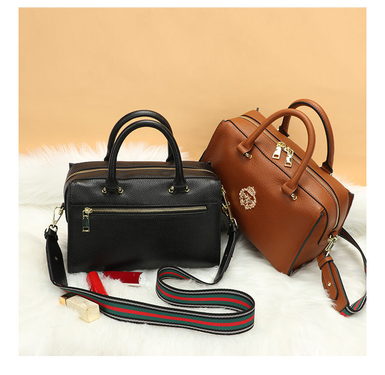 Trolis Spring New Small Square Bag Trendy Fashion Retro Handbag Versatile Elegant Personality Crossbody Women's Bag