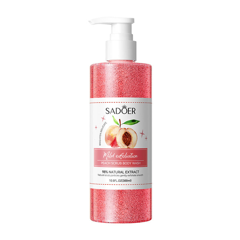 Fruit Body Wash300mlSADOER Kiwi Body Scrub Shower Gel  Wholesale