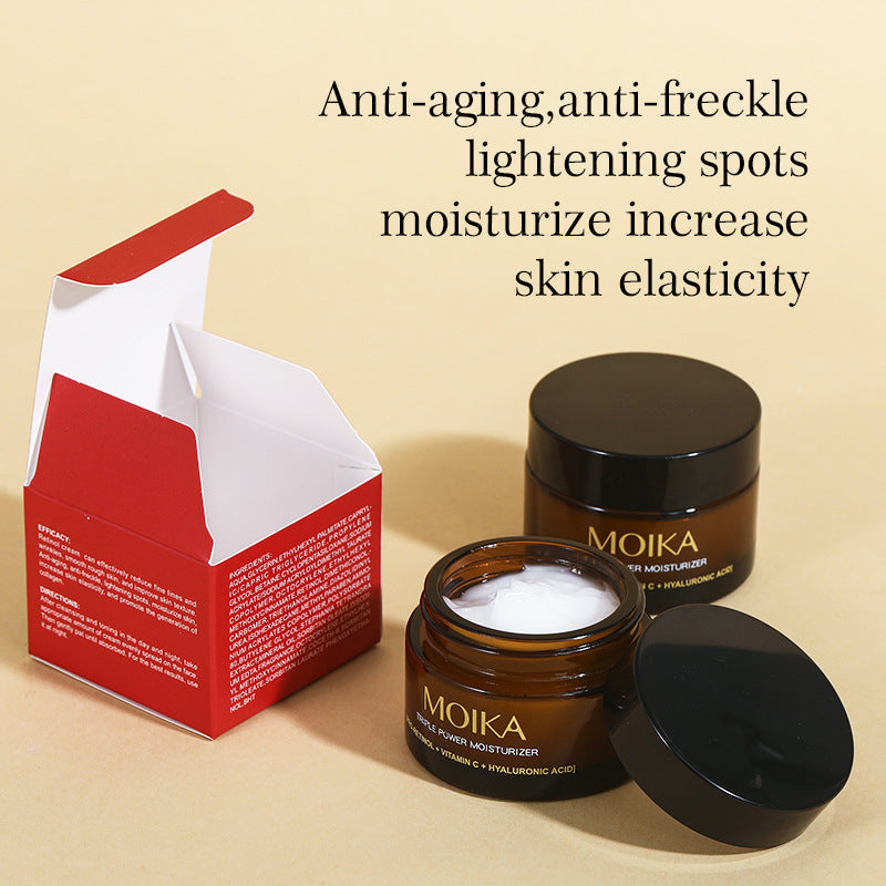 In Stock Full Moisturizing Cream Retinol Hyaluronic Acid Triple Effect Cream