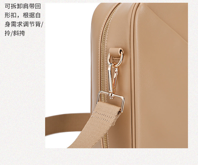Fashion Women's Bag Niche Texture Single Shoulder Crossbody Bag Large Capacity Tote Bag Handheld Women's Laptop Bag