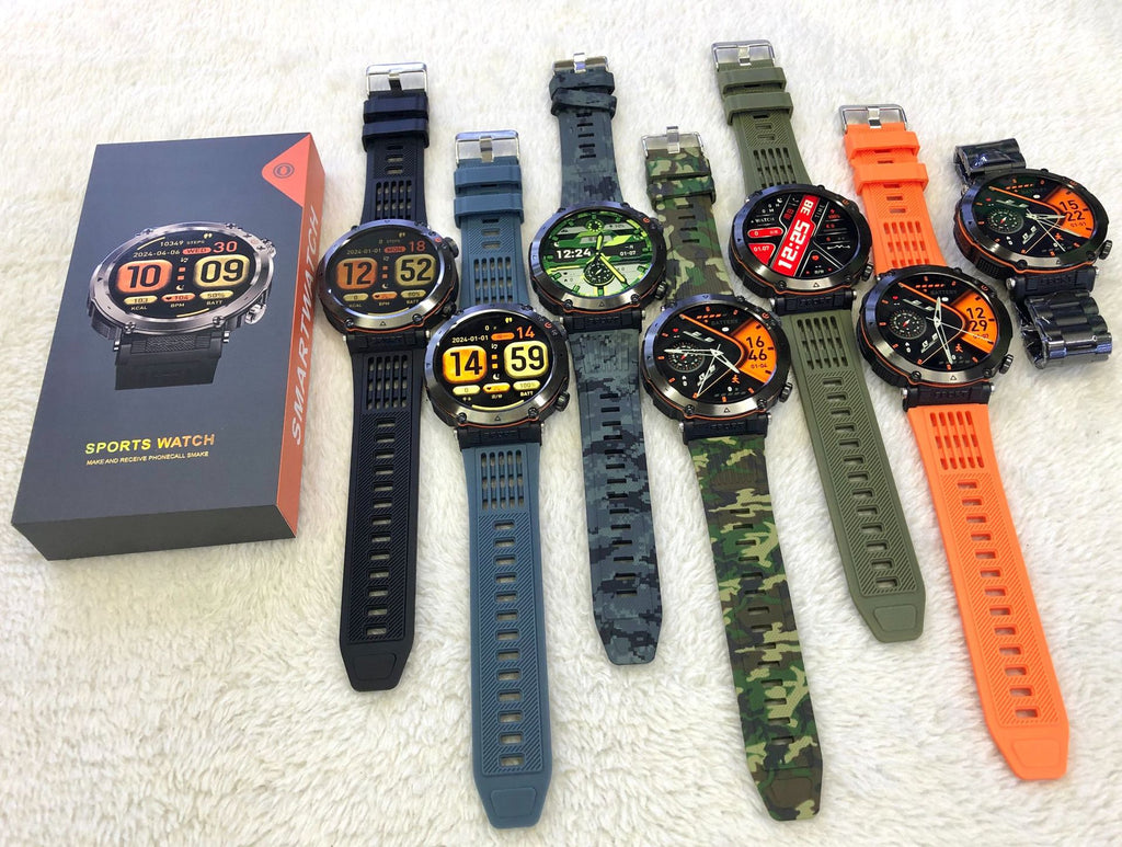 HT30Smart Watch Bluetooth Call True Heart Rate Step Count Sleep Monitoring Deep Waterproof Flashlight Sports Three-Proof