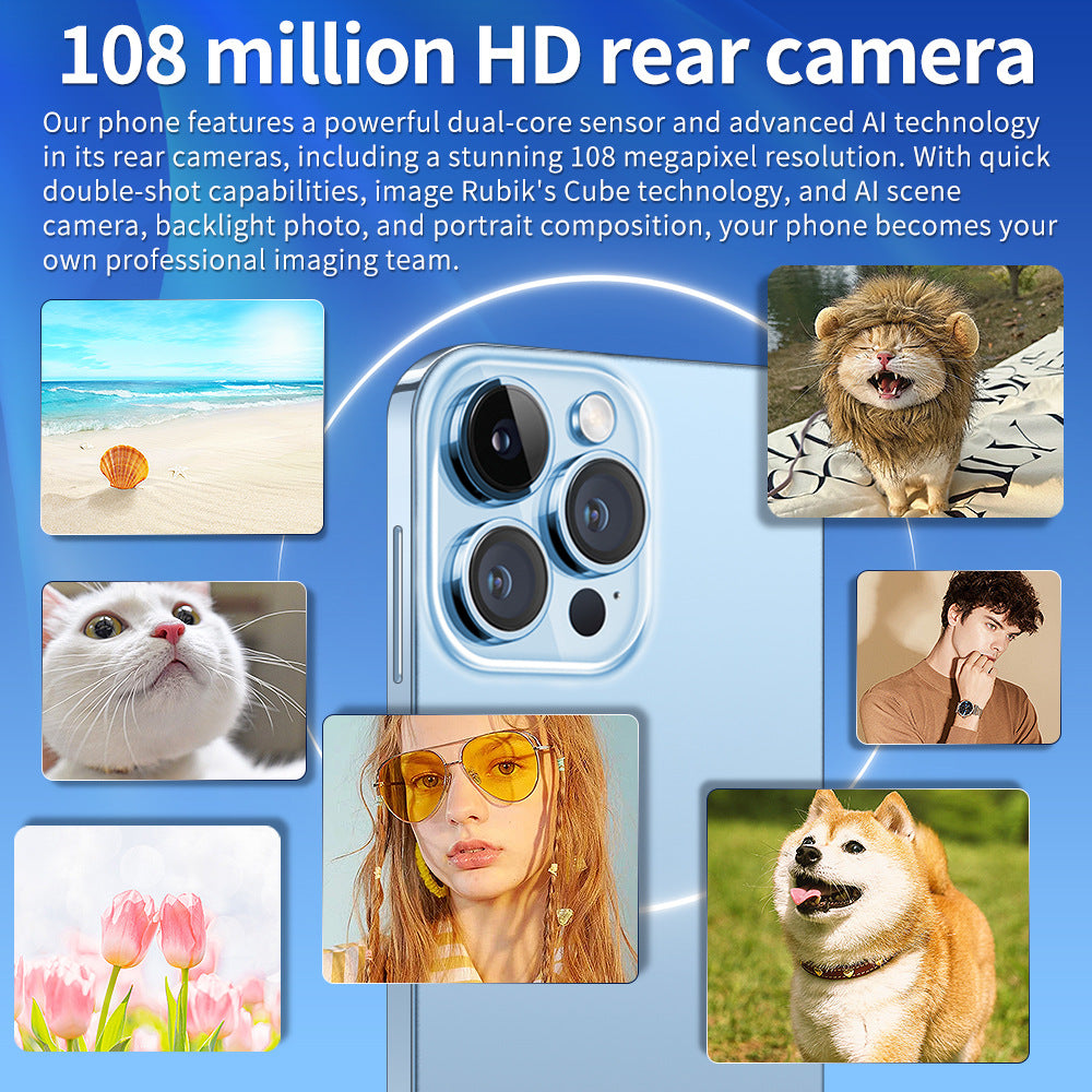 New model i15 ProMAX Smartphone16+1T Hd6.7Large Screen Exclusively for Source Factory