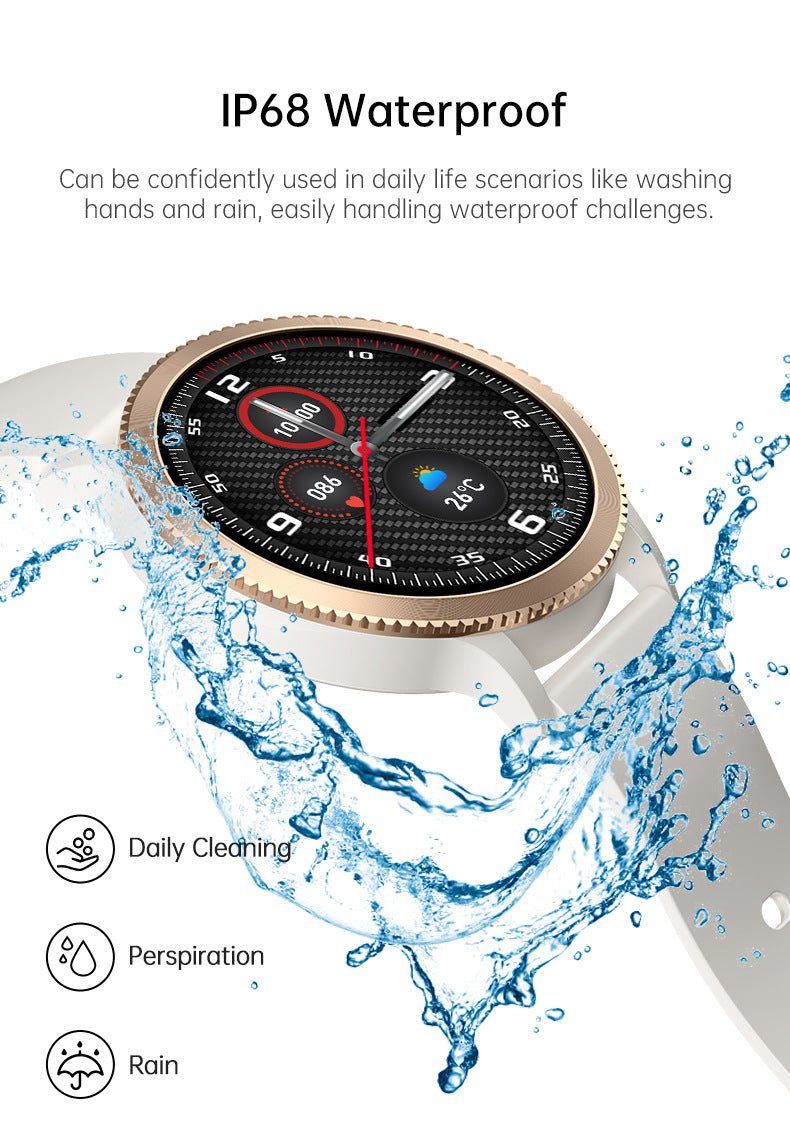 T01Smart Watch1.39inch Bluetooth call, heart rate monitor, step counter, sleep monitoring, message notifications, exercise