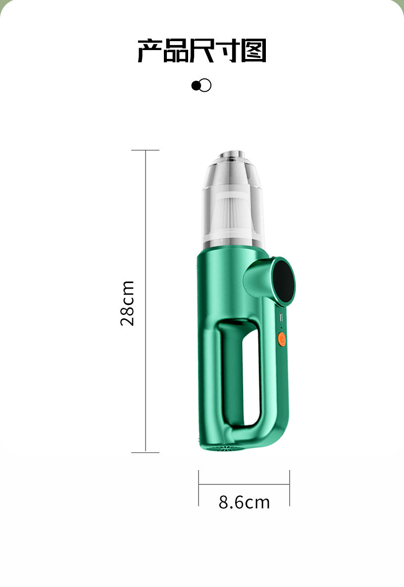 New Car Vacuum Cleaner Super Powerful Suction Car Household Handheld Small Car Wireless Vacuum Cleaner