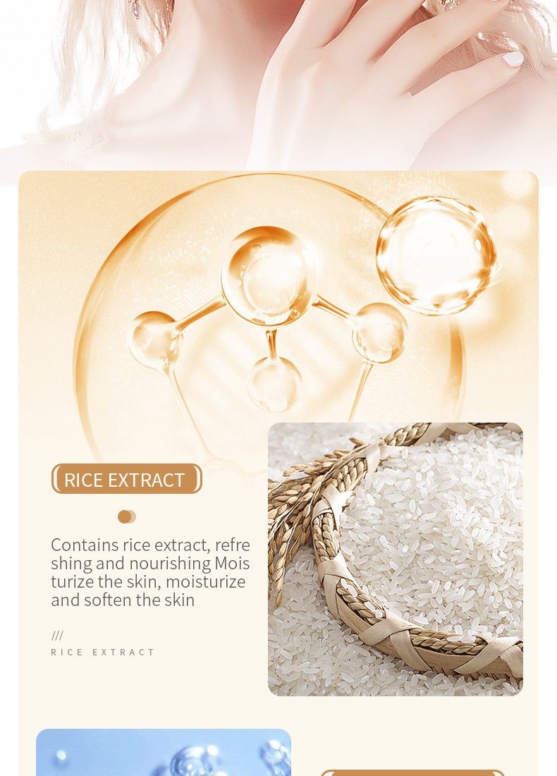 Rice Skincare Set BIOAOUA Rice Puree Series Six-Piece Set Box  Wholesale
