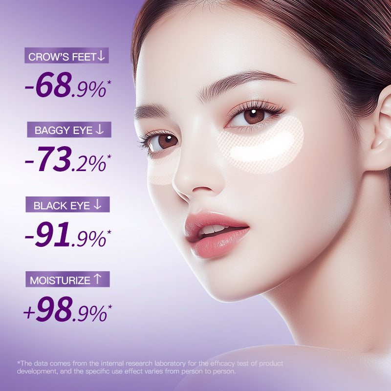 Collagen Snake Venom Peptide Freeze-Dried Eye Mask BIOAOUA Moisturizing and Nourishing Eye Mask Cross-Border Wholesale