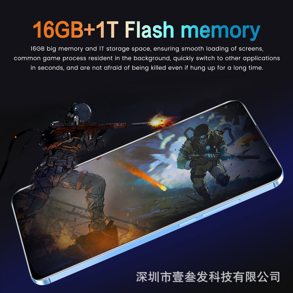 S25Ultra+Popular2+16G 6.6Inch All-in-One Low Price 4G New Smartphone