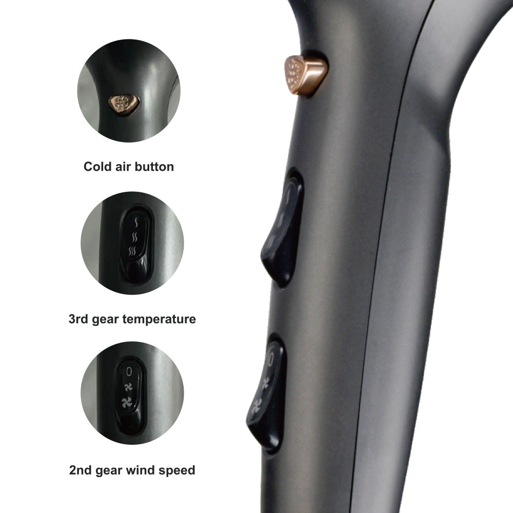 Hair Dryer2200W Hot and Cold Air Hair Dryer High Power Household Hotel Hair Dryer Hair Salon Hair Dryer R.4015