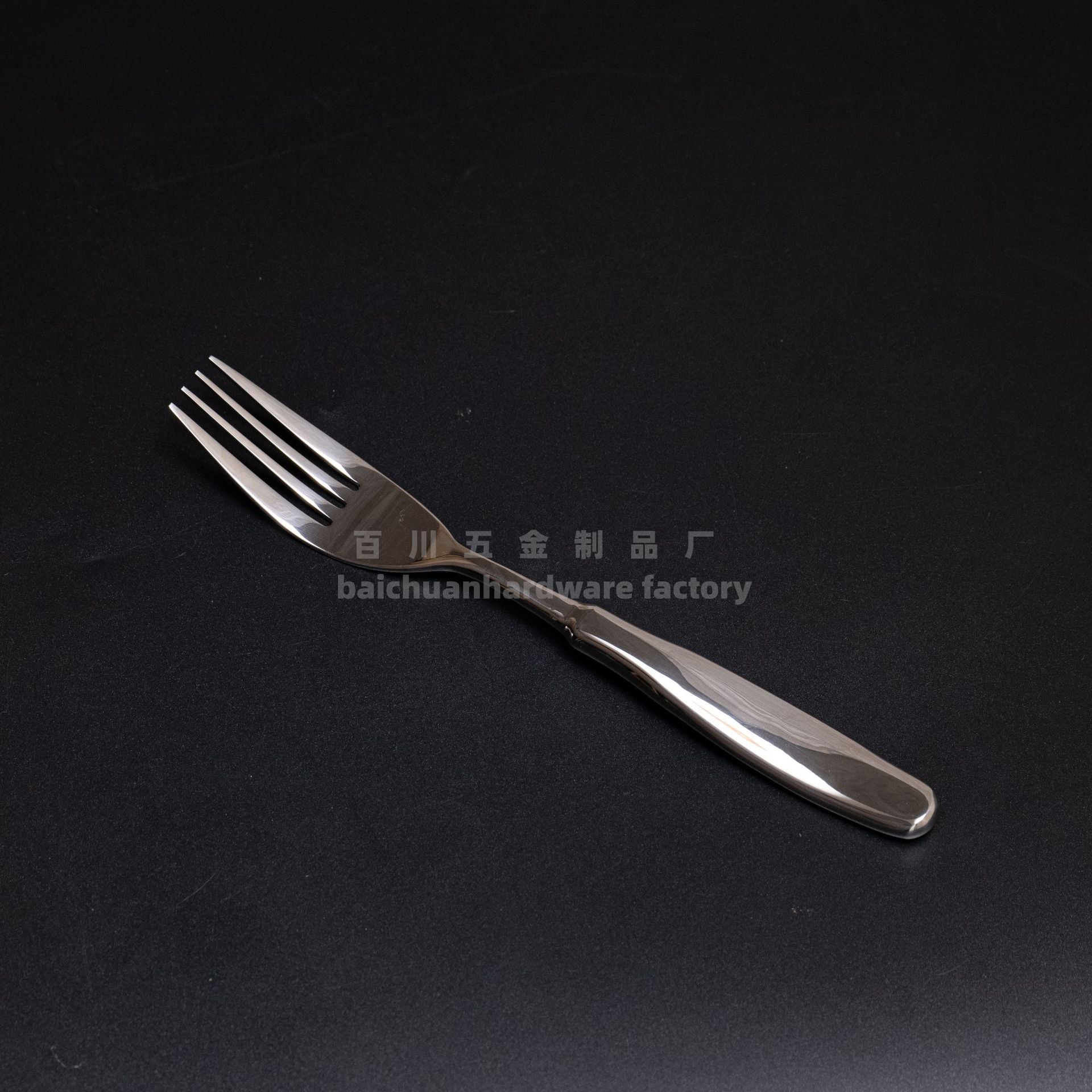 304Stainless Steel Spoon with Thickened Handle, Simple Household Knife, Fork, Spoon, Western Restaurant Supplies, Cutlery Set Wholesale