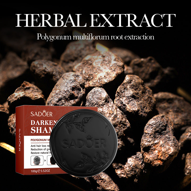 Polygonum Multiflorum Hair Soap SADOER Repair Natural Hair Care Conditioner  Wholesale