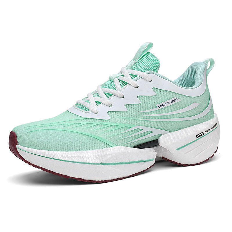 ROANK Men's Running Shoes Ultra-Light Sports Shoes for Teenagers Non-Slip Thick Sole Height Increasing Running Shoes for Middle School Students