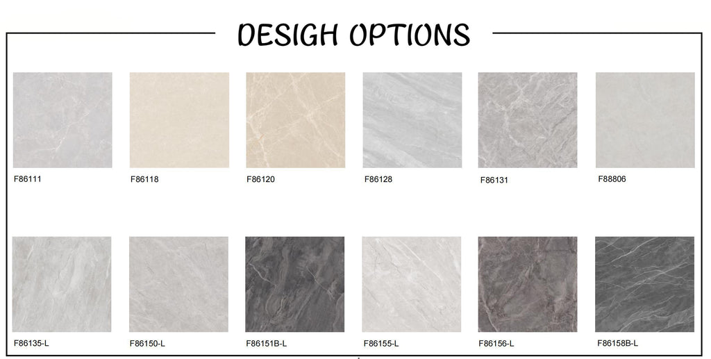 Custom 800x800 Luxury Marble Look Glazed Tile Design Carreaux De Maison Sol Non-slip Wear Resistant Matte Textured Tile