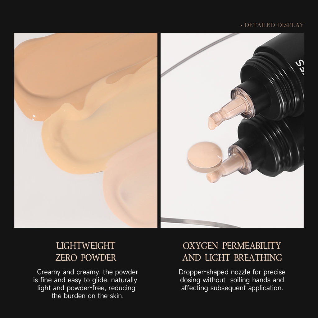 Exclusive Supply sheloves Liquid foundation Matte Hydrating Oil Control Concealer Long-lasting Non-cakey Foundation Base Makeup