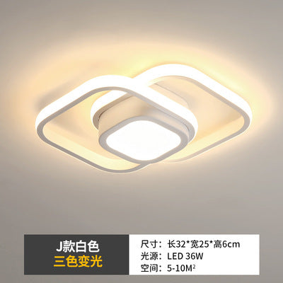 Aisle Light Entryway Hallway Light Iron Art Stair Light Cloakroom led Ceiling lamp balcony lamp Zhongshan lighting fixtures