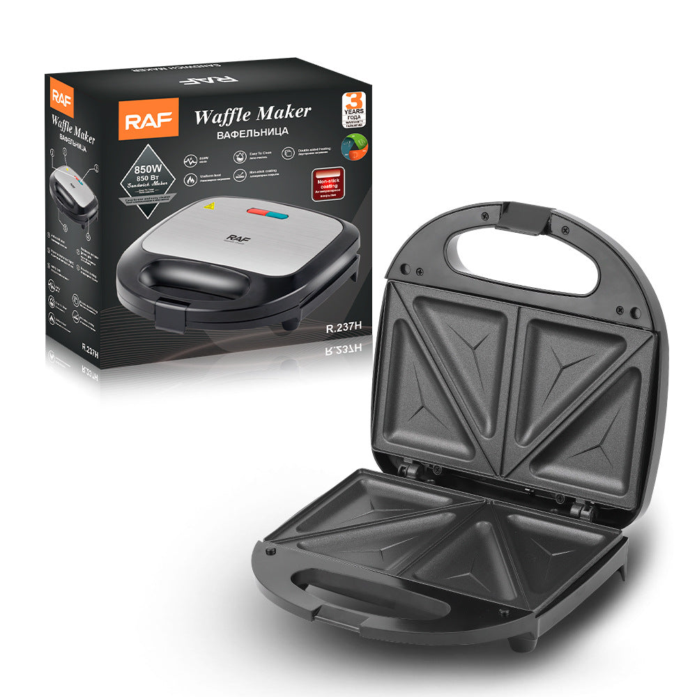 RAF European Standard Export Sandwich Breakfast Machine Multifunctional Waffle Crepe Maker Household Toaster