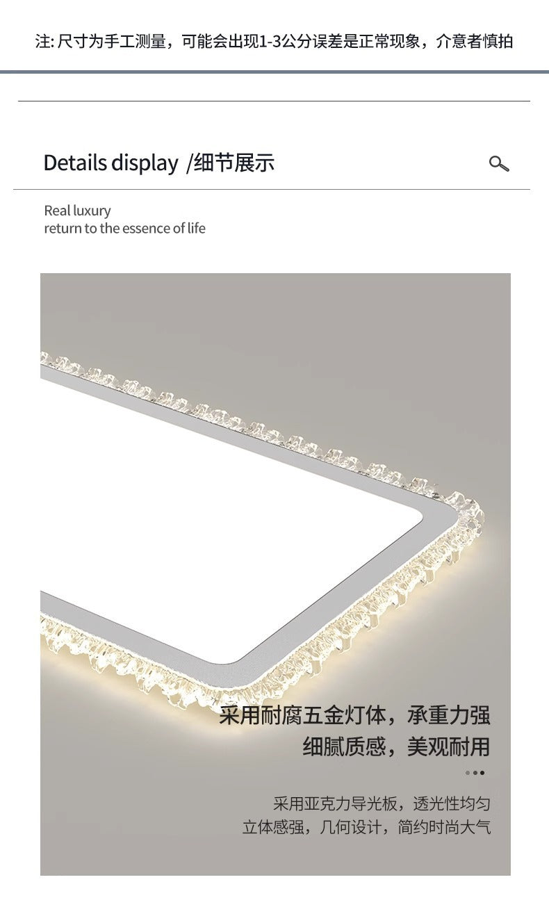 Whole House Package Full Spectrum LED Ceiling Lamp Modern Minimalist Bedroom Balcony High-end Zhongshan Lighting Living Room Lamp