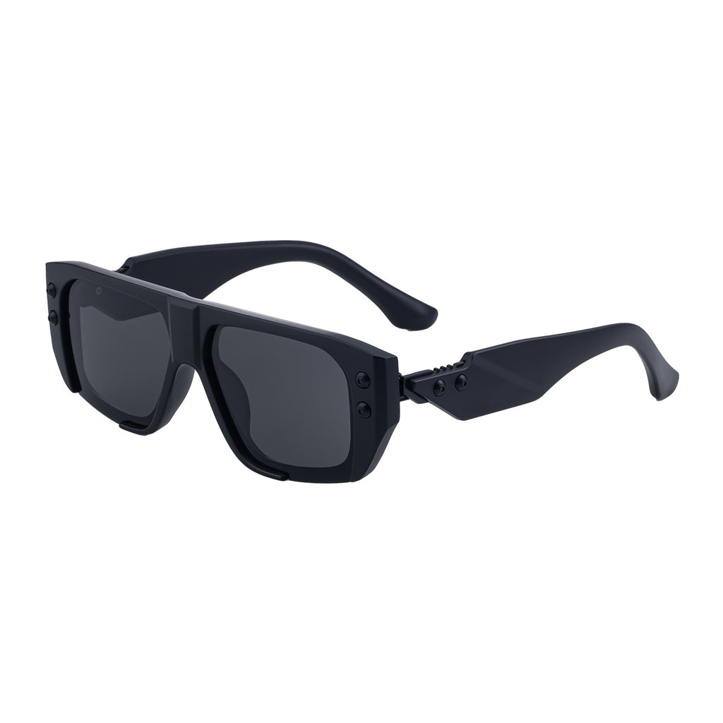 2025New Fashion Square Frame Sunglasses for Men, High-End Personality Outdoor Trend Driving Sun Protection Sunglasses for Men