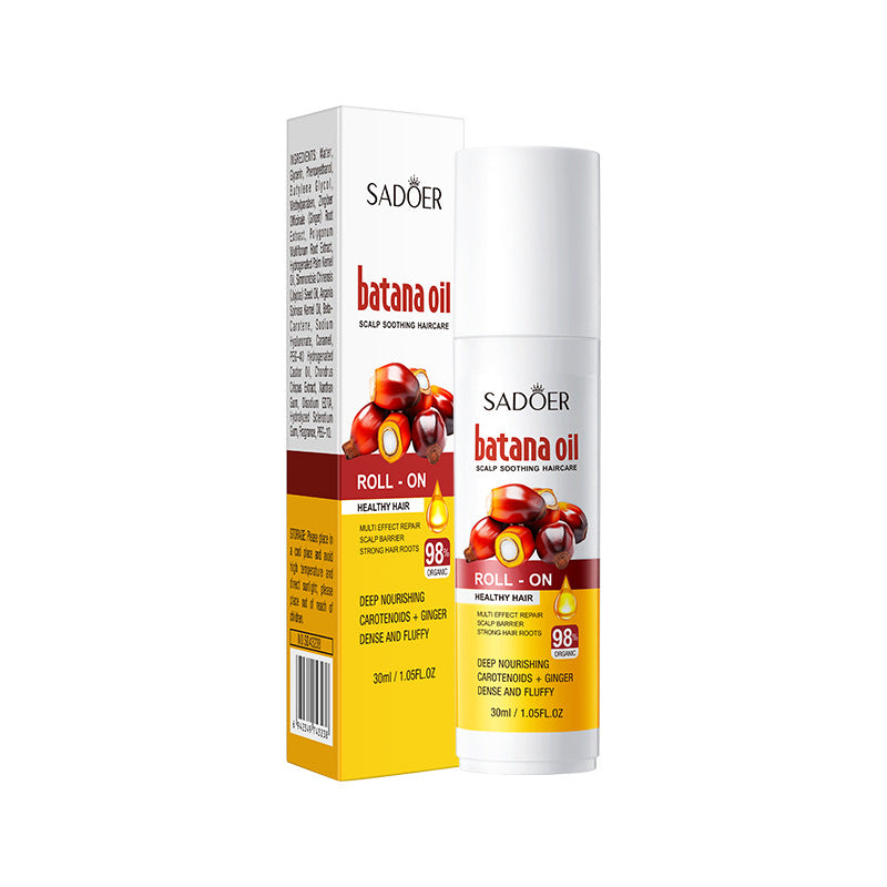 Batahana Scalp Soothing Conditioner SADOER Moisturizing and Nutritious Hair Care Roll-on Cross-Border Wholesale
