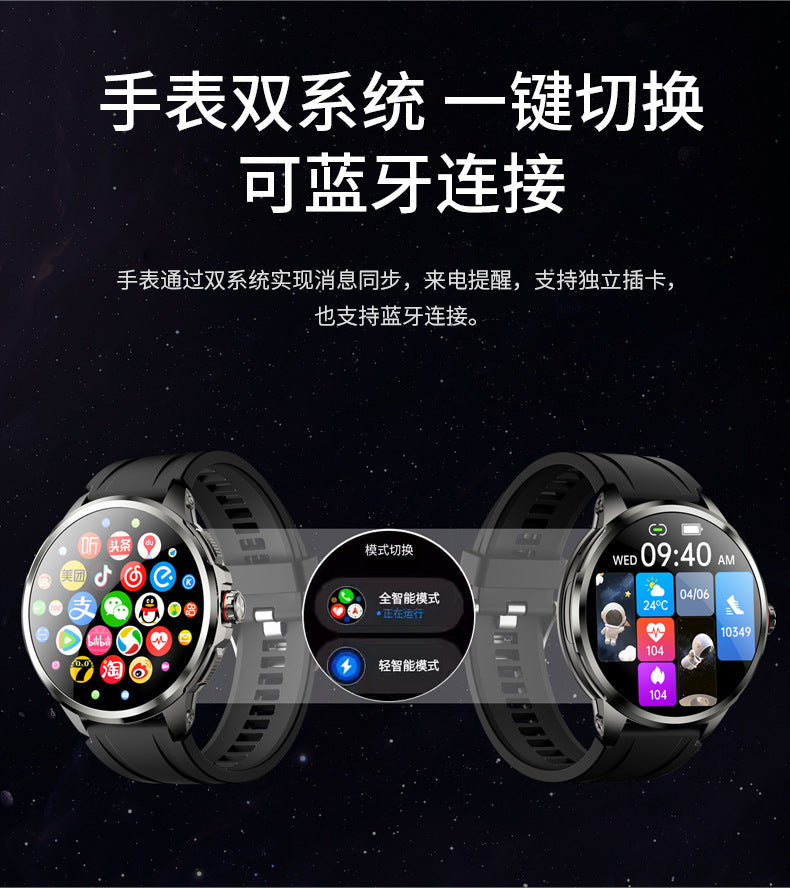 H99Smart Watch5G Dual System Independent SIM Card Global Communication APP Download Video Call Photo Outdoor Sports
