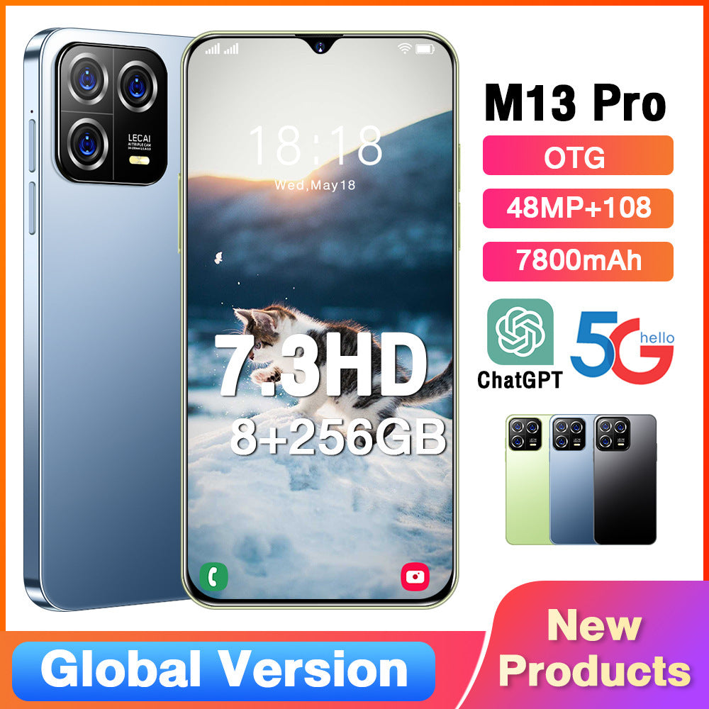 Popular M13Pro Tablet Pc7.3Inch high-definition large-screen Android smart tablet in stock wholesale
