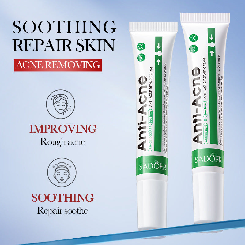 Cross-border Acne Treatment Cream20g Hydrating Moisturizing Anti-Acne Face Cream Wholesale from Foreign Trade Manufacturer