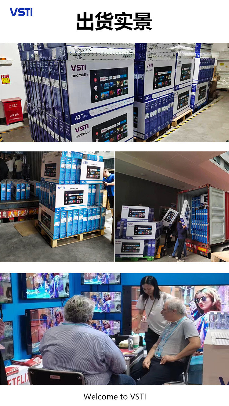 Internet TV wholesale foreign trade English version LED Home Smart LCD Television4K Ultra HD Television