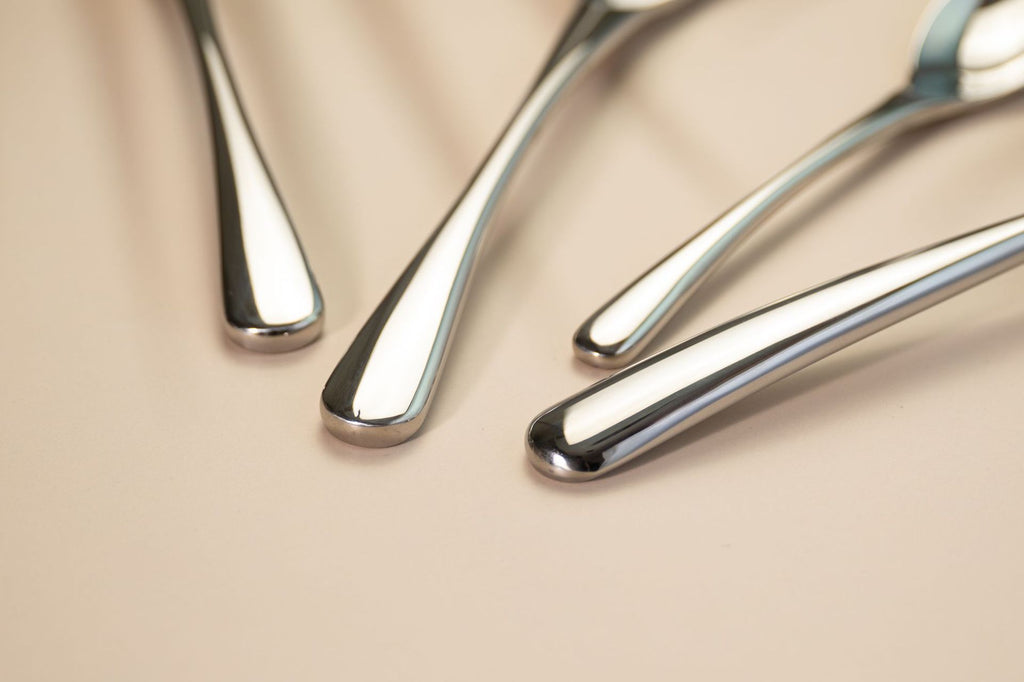 tablewareset Storage Golden Egg Stainless Steel24High-looking restaurant cutlery, forks and spoons set