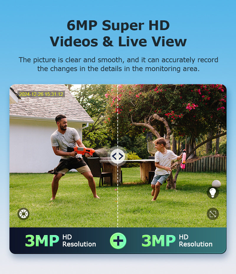 Courtyard12High Definition Zoom Solar Street Light Monitoring600Wanquan Color Night Vision Multi-screen Camera