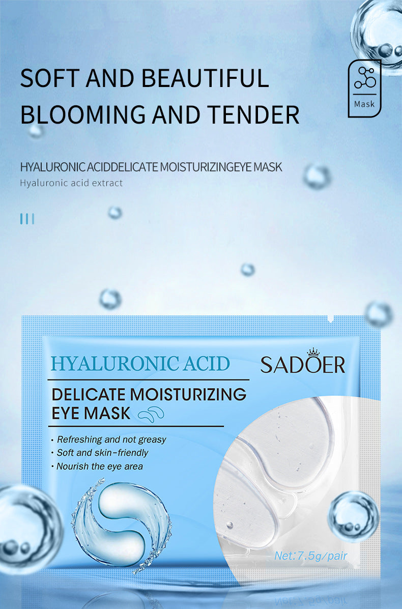 Eye Mask SADOER Caviar Eye Mask Pack Moisture replenishment Cross-border Foreign Trade Skincare Wholesale