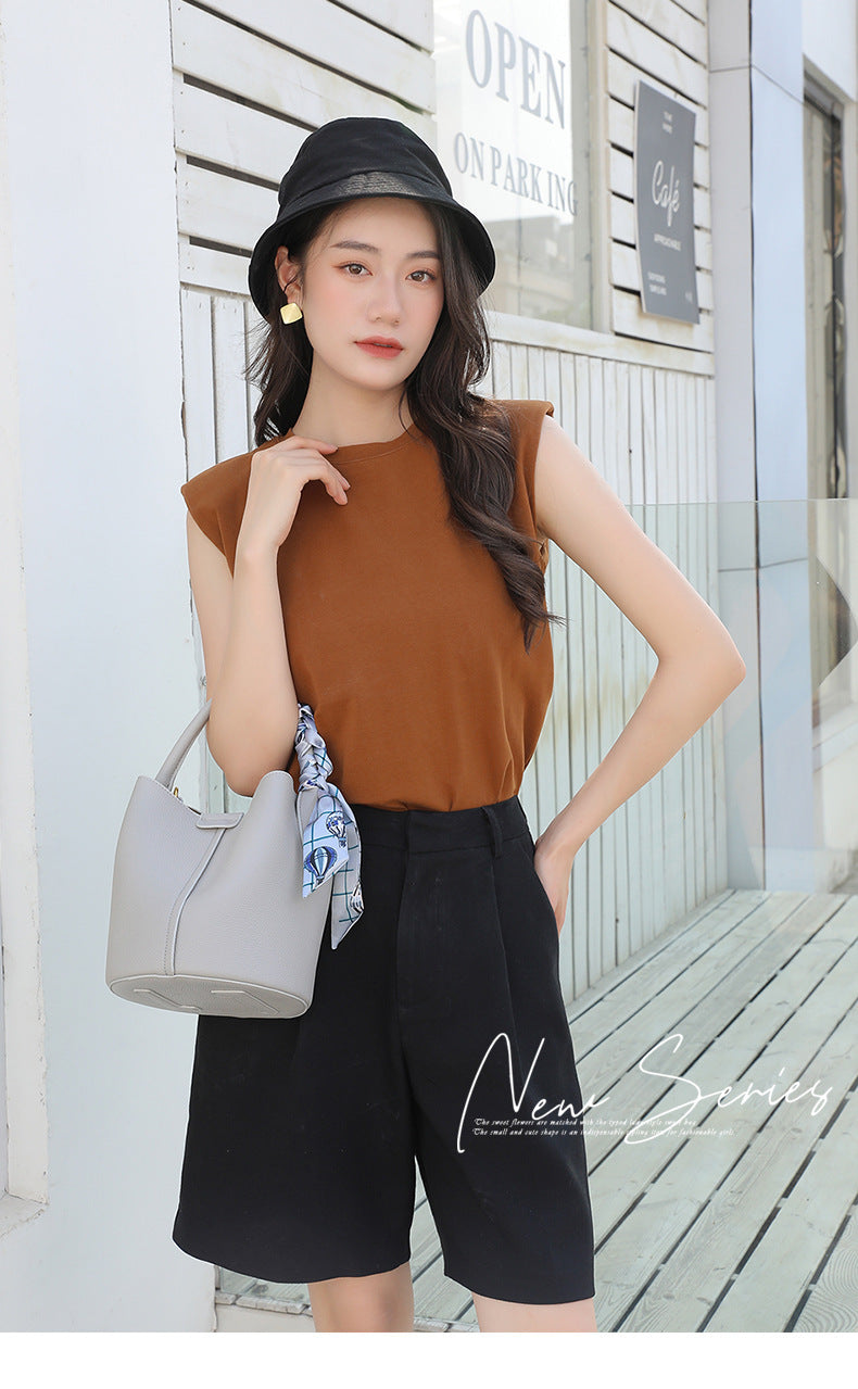 Genuine Leather Bucket Bag2024New high-end women's summer crossbody bag large capacity basket cute ladies' bag