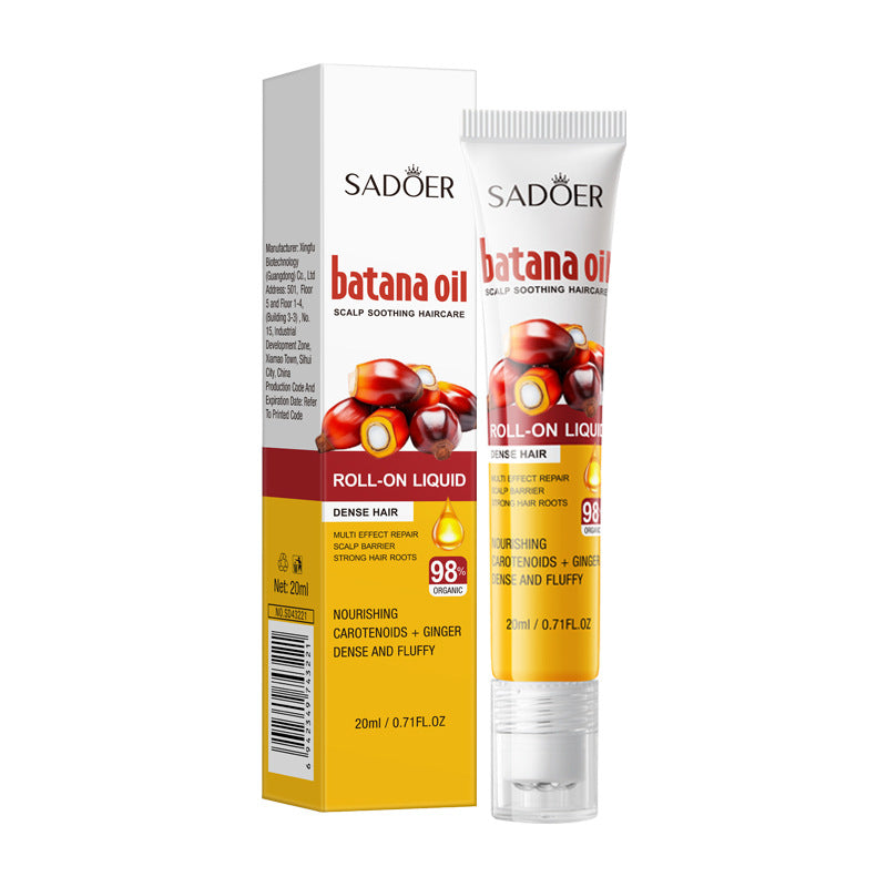Scalp Conditioner Bataña SADOER Dense Hair Moisturizing Smooth Roll-on Cross-Border Wholesale