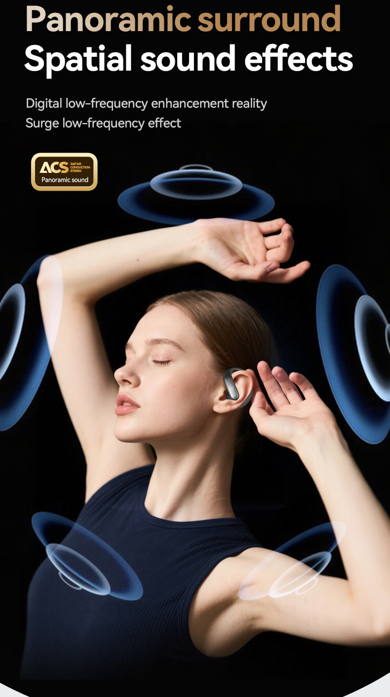 2025Popular M130Ear-mounted, non-in-ear, ultra-long battery life, high appearance value wireless Bluetooth earphones