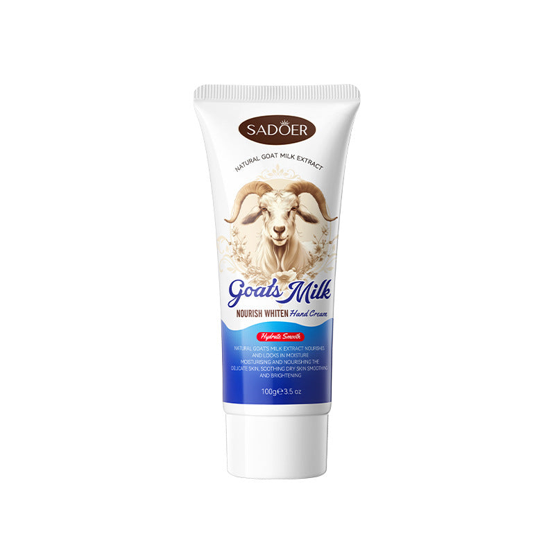 Goat Milk Whitening Hand Cream SADOER Autumn and winter moisturizing hand cream cross-border foreign trade wholesale
