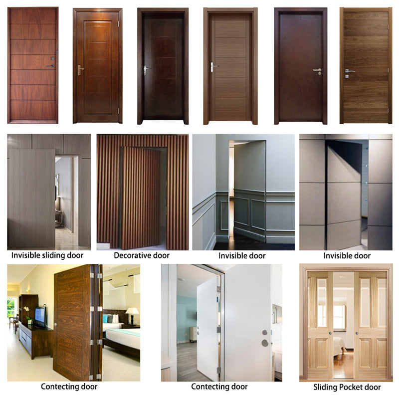 Wooden Fire Door,Fire Proof Door, Fire Rated Wooded Door, FR-12